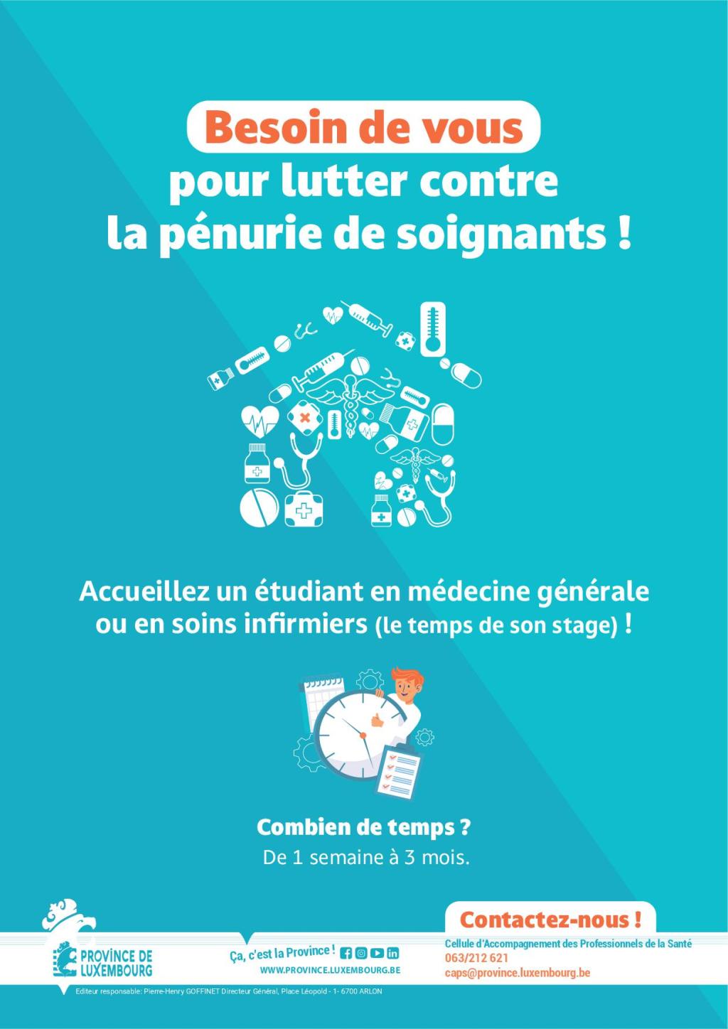 Etudiants en médecine ou en soins infirmiers, des familles sont disponibles pour vous accueillir pendant votre&nbsp;stage!