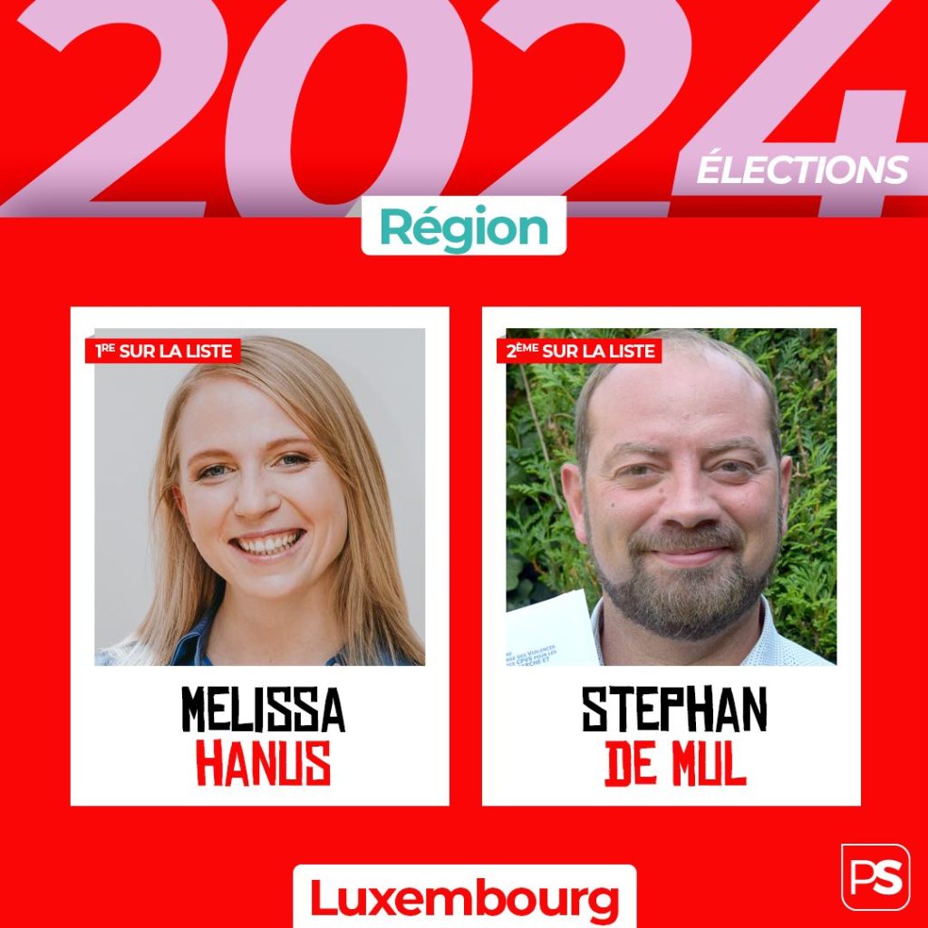 Les listes PS aux élections régionales et&nbsp;fédérales