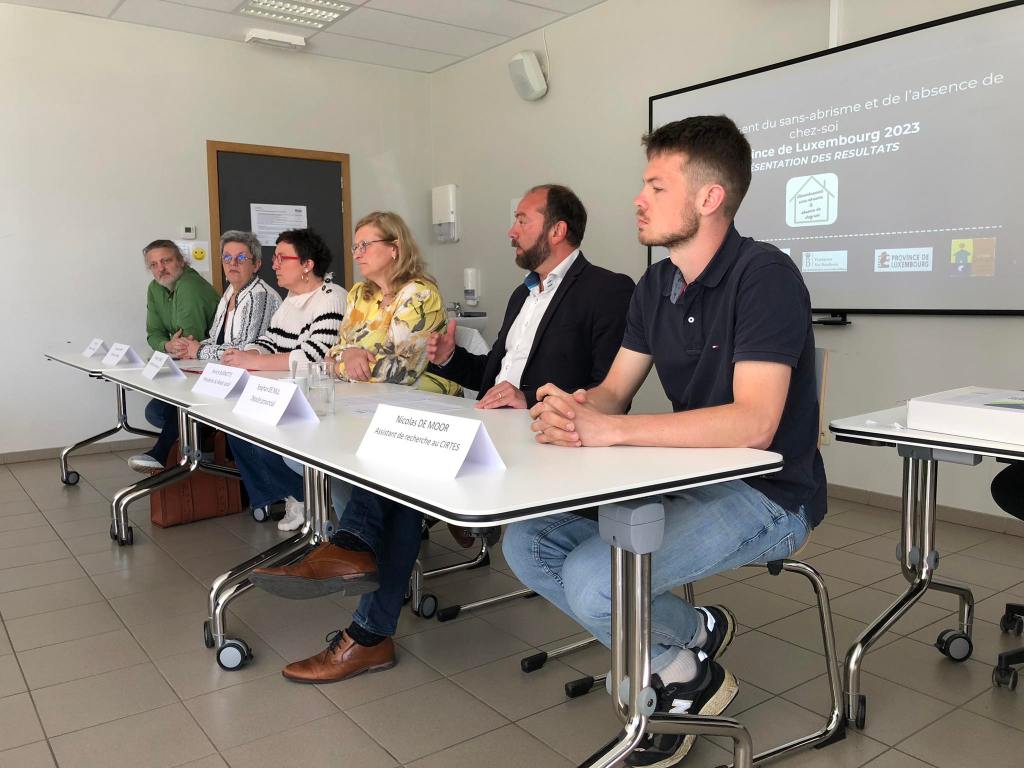 Dénombrement, sans-abrisme et absence de chez soi en province de Luxembourg 